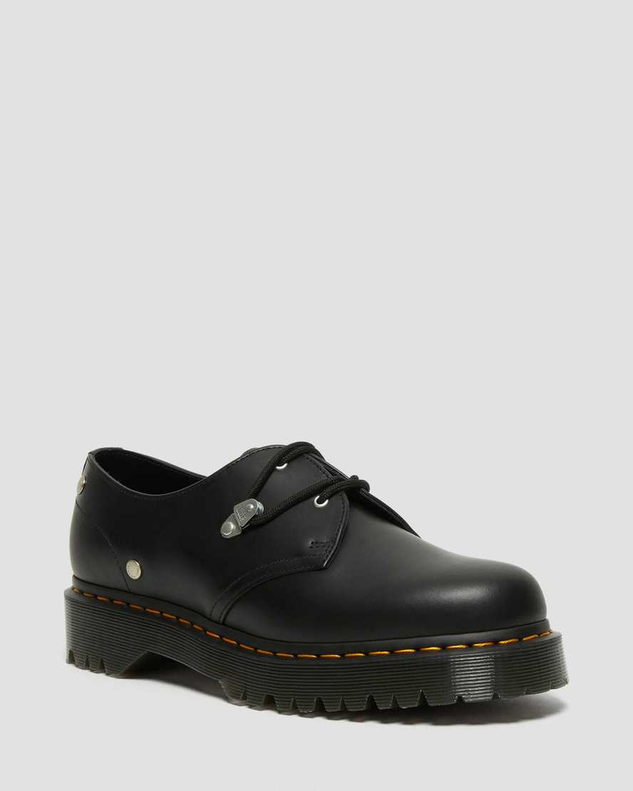 Dr. Martens 1461 Bex Stud Lær Oxford Sko Herre Svart [9210QCDTE]